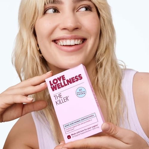 Love Wellness  600mg Boric Acid Vaginal Suppositories  For internal use Fragrance free paraben free Individually wrapped for freshness Capsule shaped design Women’s wellness