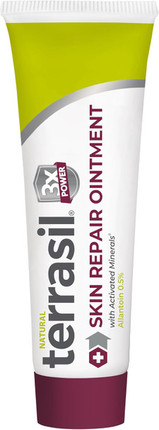terrasil Skin Repair Ointment Angular Cheilitis Folliculitis Boils  Relief for Impetigo  Lichen Sclerosus and  Pitted Keratolysis. Supports Healing and Skin Protection Dermatologist Tested