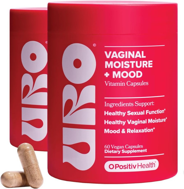 O Positiv URO Vaginal Moisture & Mood with KSM-66® Ashwagandha