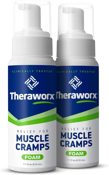 Theraworx Muscle Cramps Relief Foam with Magnesium Sulfate (1 Count) |