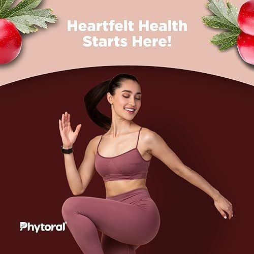 Phytoral  High Strength Hawthorn Berry Capsules  Pure Antioxidant Hawthorn Berry Supplement with Leaf and  Flower Extract 4:1 for Heart Health and  Digestion  Energy Support for Men and  Women