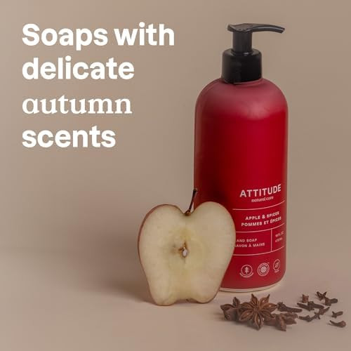 BIO SPECTRA ATTITUDE Liquid Hand Soap EWG Verified Plant and Mineral Based Vegan Personal Care Products