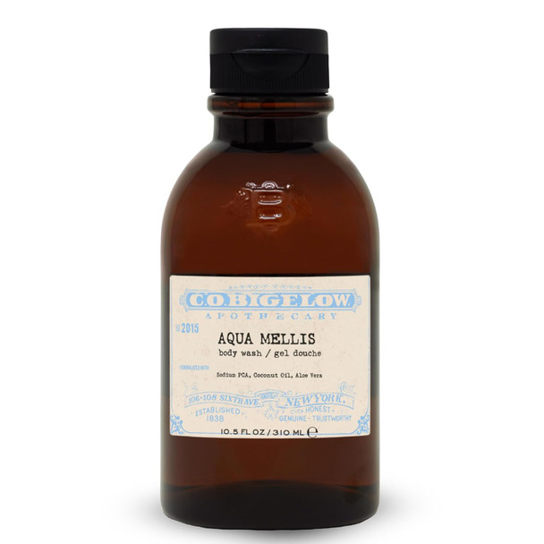 C.O. Bigelow Body Wash, 10.5 fl oz | Iconic Collection Bergamot Scented Body Wash - Scented Shower Gel with Coconut Oil and Aloe Vera