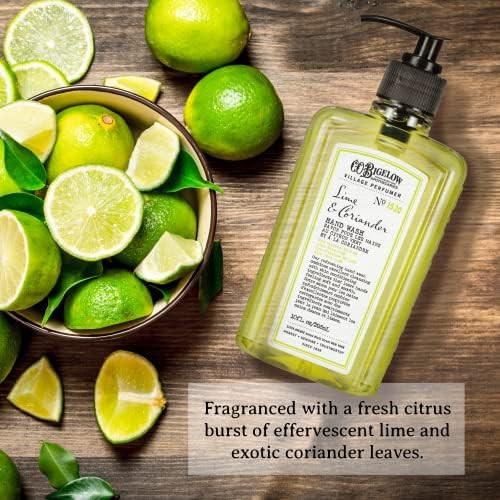 C.O. Bigelow Apothecary Duo Hand Care Gift Set, Hand Wash & Body Lotion, Liquid Soap & Moisturizing Lotion, Set of 2, 10 Fl Oz