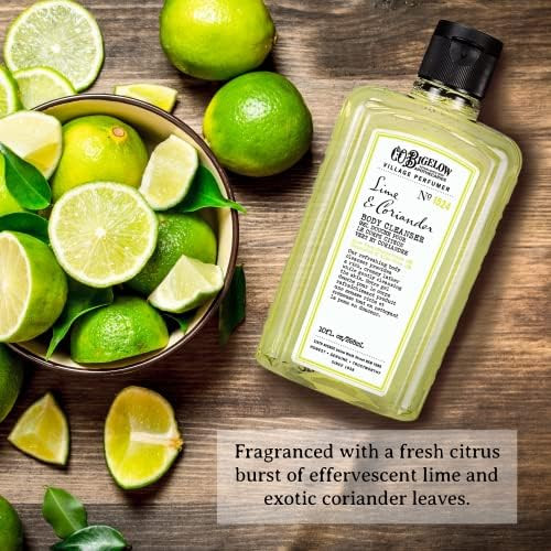C.O. Bigelow Apothecary Duo Skin Care Gift Set, Body Wash & Body Lotion, Liquid Soap & Moisturizing Lotion, Set of 2, 10 Fl Oz