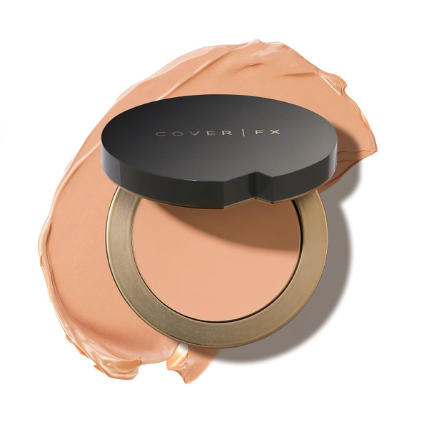 COVER FX Total Cover Cream Foundation - Buildable Coverage - Natural Finish - Oil-Free - Sweat-Proof