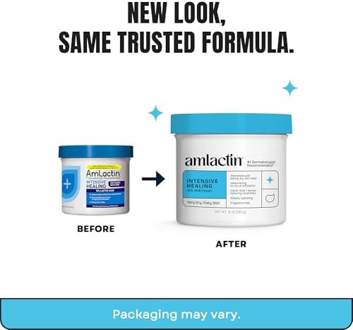 AmLactin Intensive Healing Body Cream 15% Lactic Acid 12 oz