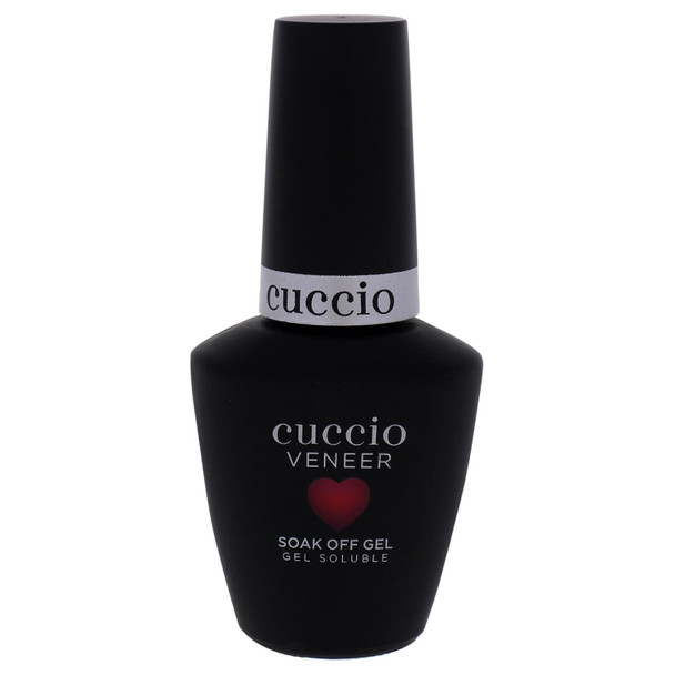 Cuccio Colour Veneer Nail Polish - Triple Pigmentation Technology - Polish Free Soak Off Gel - For Manicures And Pedicures - Full Coverage - Long Lasting High Shine - 0.44 Oz