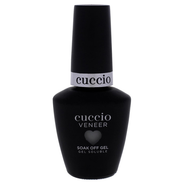 Cuccio Colour Veneer Nail Polish - Triple Pigmentation Technology - Polish Free Soak Off Gel - For Manicures And Pedicures - Full Coverage - Long Lasting High Shine - 0.44 Oz