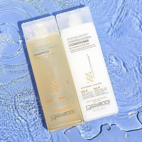 GIOVANNI Eco Chic Travel Size Hydrating Shampoo & Conditioner Set