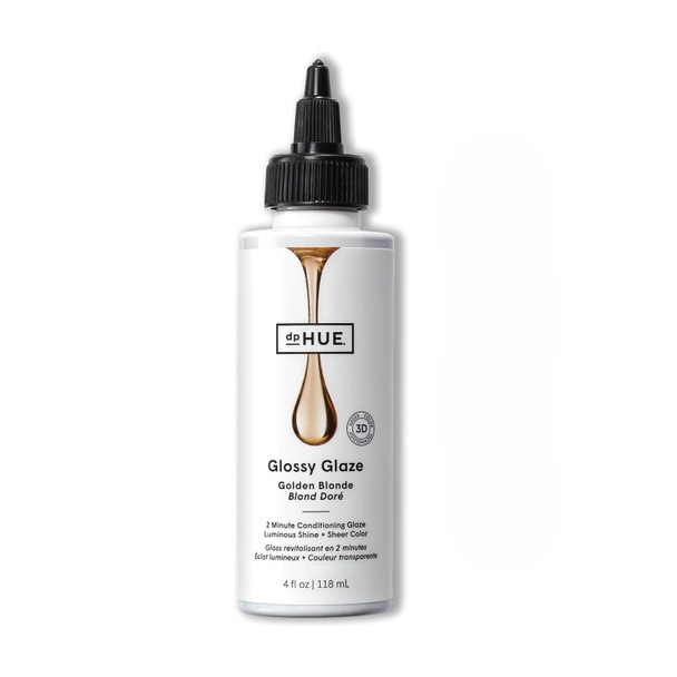 dpHUE Glossy Glaze - In-Shower Liquid Hair Gloss for Luminous Shine & Sheer Color - Paraben, SLS & SLES Sulfate Free - Leaping Bunny Certified - 4 fl.oz