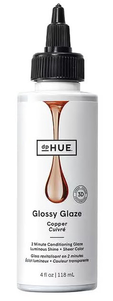 dpHUE Glossy Glaze - In-Shower Liquid Hair Gloss for Luminous Shine & Sheer Color - Paraben, SLS & SLES Sulfate Free - Leaping Bunny Certified - 4 fl.oz
