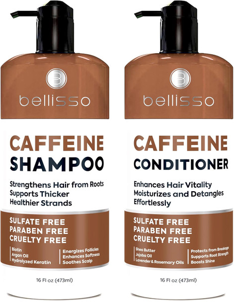 BELLISSO Shampoo and Conditioner Set - 16 fl oz