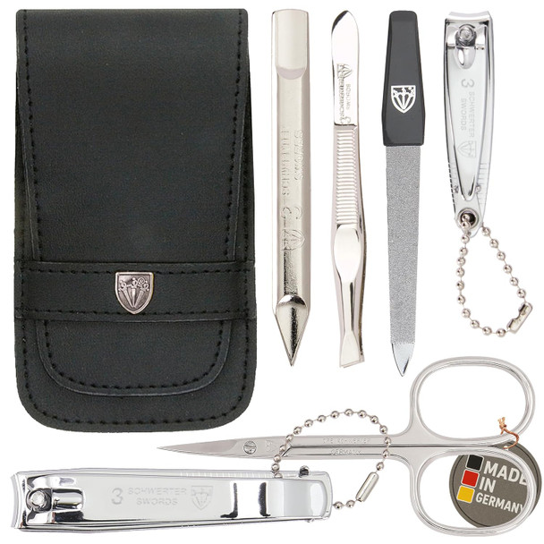 Drei Schwerter 3 Swords Germany brand quality 6 piece manicure pedicure grooming kit set