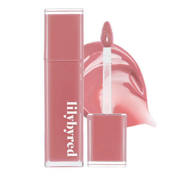 lilybyred Bloody Liar Coating Tint | Korean Glossy Lip Stain, Vivid & Juicy Color, Syrupy Shine, Moisturizing, Long-Lasting & Smudge-Proof, Non-Sticky, Lightweight, 0.14 oz. (10 Strong Cherry)