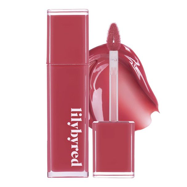 lilybyred Bloody Liar Coating Tint | Korean Glossy Lip Stain, Vivid & Juicy Color, Syrupy Shine, Moisturizing, Long-Lasting & Smudge-Proof, Non-Sticky, Lightweight, 0.14 oz. (10 Strong Cherry)