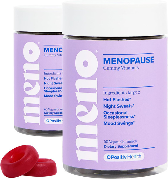 O Positiv MENO Menopause Gummies  Hot Flashes and Night Sweats