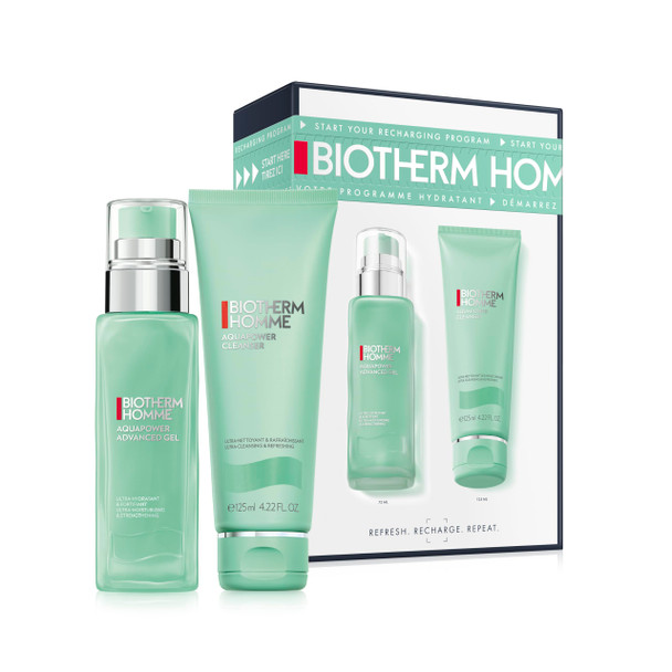 Biotherm Aquapower Advanced Gel 2.5 Fl. Oz. & Cleanser 4.2 Fl. Oz. Gift Set
