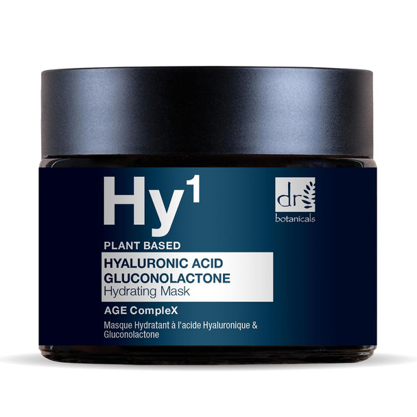 Dr Botanicals Hyaluronic Acid & Gluconolactone Hydrating Anti-Aging Facial Mask