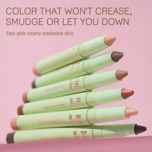 Pixi Beauty Endless Shade Stick | Long-Wear Creamy Eyeshadow Stick | Crease-Resistant, Easy-Glide & Blendable Color for Shadow or Liner | Matte & Shimmer Finishes | 0.05oz/1.5g