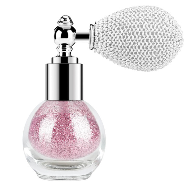 KYDA Champagne Body Glitter Spray, Shimmer Loose Powder Spray | Sparkling Powder Cosmetic Shimmer Makeup for Hair Body Face Clothes Nail Art Craft Design Easter Christmas Halloween Crafts