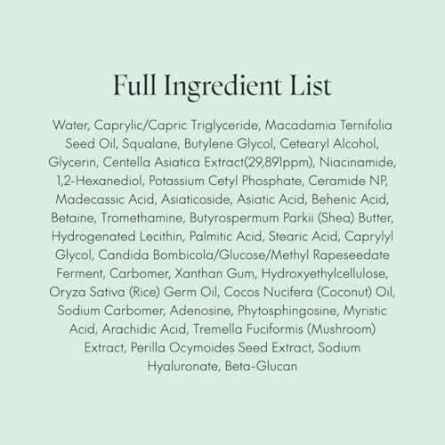 PURITO Centella Cream | Soothing Face Cream For All Skin Types - 50 ml