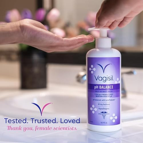 Vagisil Feminine Wash for Intimate Area Hygiene pH Balance Gynecologist Tested  Hypoallergenic