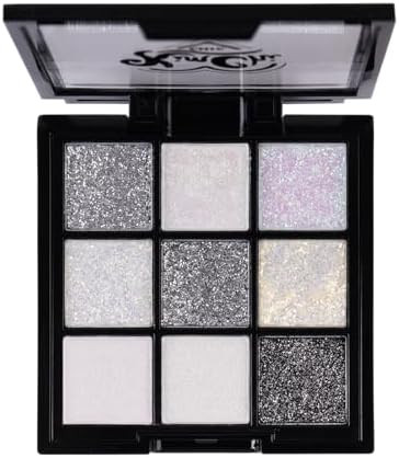 Kimchi Chic Beauty Jewel Collection Shadow Palette, Black Makeup Palette