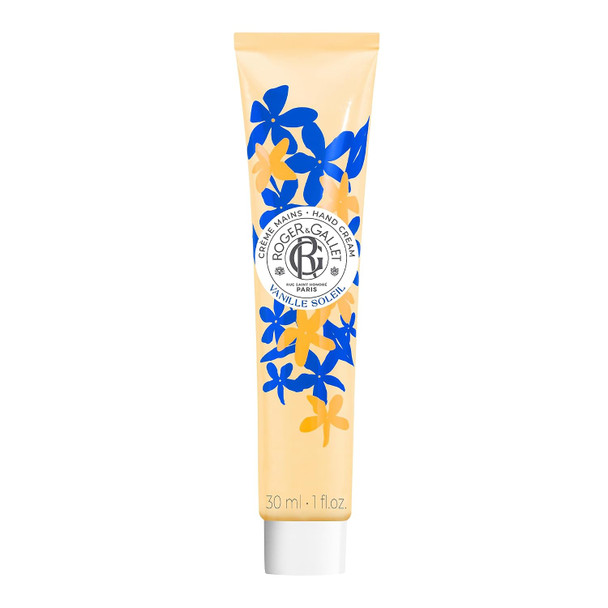 ROGER & GALLET Hand & Nail Cream, Hydrating Moisturizer for Dry Skin & Cuticles with Shea Butter & Almond Oil, Non-Greasy Formula - 1 oz