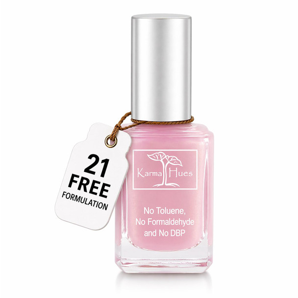 Karma Organic Natural Non toxic Nail polish - Vegan and Cruelty Free Nail Paint for Nail Art - Fast Drying Nail Polish for Women - Long Lasting Nail Polish