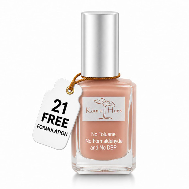 Karma Organic Natural Non toxic Nail polish - Vegan and Cruelty Free Nail Paint for Nail Art - Fast Drying Nail Polish for Women - Long Lasting Nail Polish (HOT Cakes)
