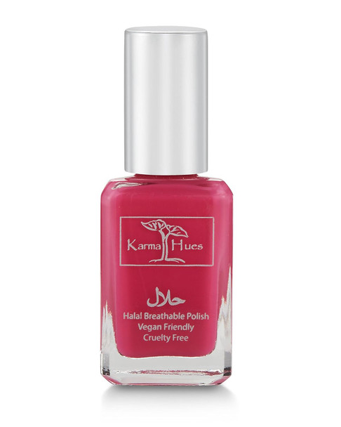 karma organic Halal Nail Polish Certified - Truly Breathable Cruelty Free and Vegan - Oxygen Permeable Wudu Friendly Nail Enamel