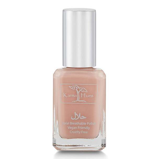 karma organic Halal Nail Polish Certified - Truly Breathable Cruelty Free and Vegan - Oxygen Permeable Wudu Friendly Nail Enamel