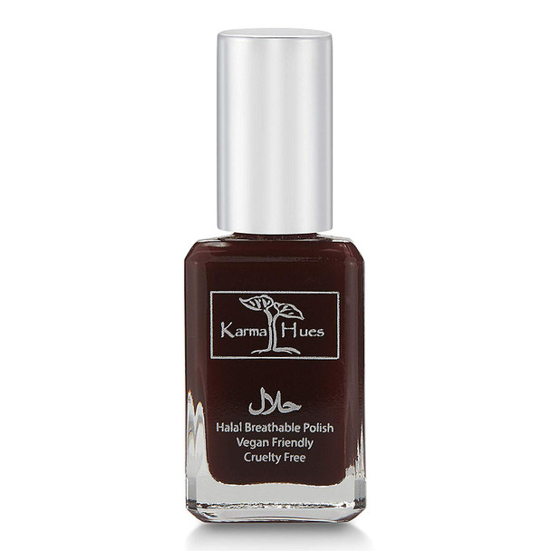 karma organic Halal Nail Polish Certified - Truly Breathable Cruelty Free and Vegan - Oxygen Permeable Wudu Friendly Nail Enamel