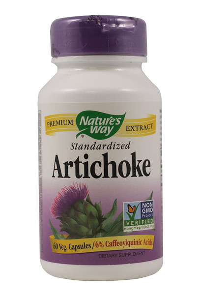 Natures Way, Artichoke Standardized Extract, 60 Capsules