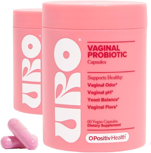 O Positiv URO Vaginal Probiotics for Odor Flora and pH Balance