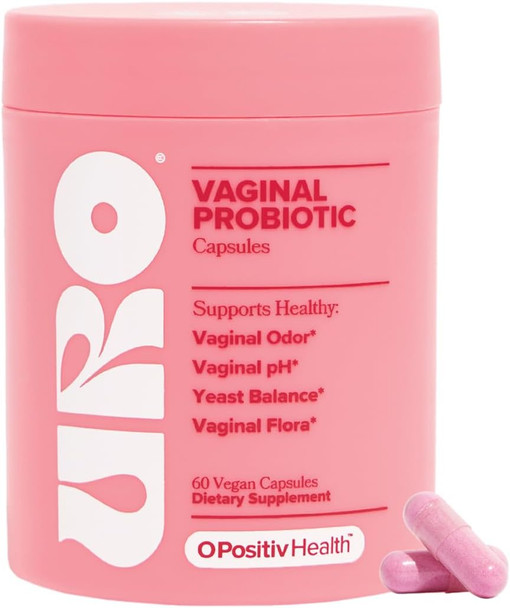 O Positiv URO Vaginal Probiotics for Odor Flora and pH Balance