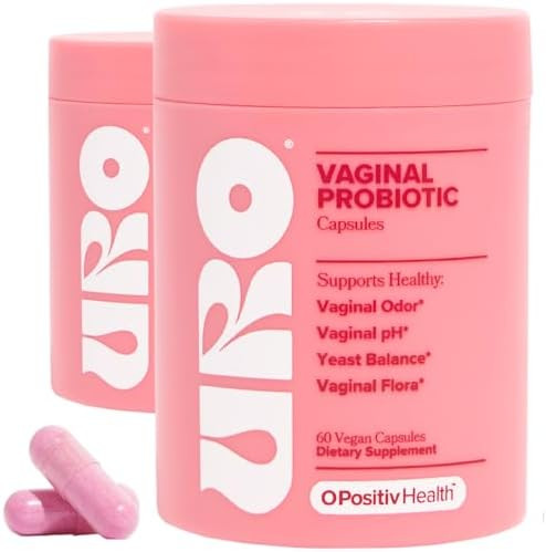 O Positiv URO Vaginal Probiotics for Odor Flora and pH Balance
