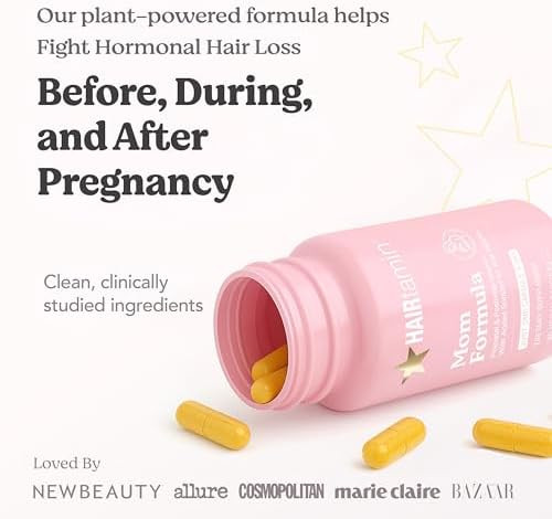 HAIRtamin MOM Prenatal and Postnatal Hair Vitamins