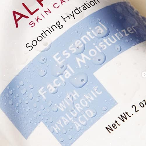 Alpha Skin Care Essential Facial Moisturizer  Hyaluronic Acid2 Oz  Deep hydration helps reduce the appearance of lines and wrinkles for normal to dry skin with an anti-aging formula.
