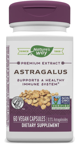 Nature's Way Astragalus Root, 60 Vcaps