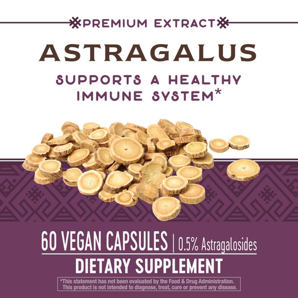 Nature's Way Astragalus Root, 60 Vcaps