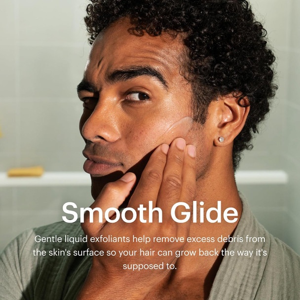 MANSCAPED® Face Shave Soother, Men's Aftershave Serum Infused with Red Algae, Menthyl Lactate & Vitamin B3 for Cooling, Soothing & Hydration, Vegan, Paraben-Free