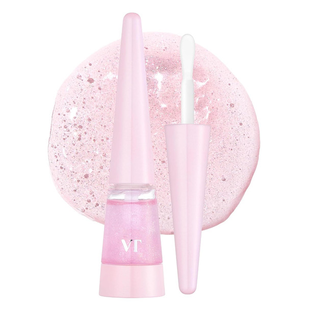 VT COSMETICS Reedle Shot Lip Plumper Hydrating Plumping Lip Gloss High Shine Finish  Infused with Jojoba Oil and  Hyaluronic Acid Korean Beauty Makeup, 0.15 oz