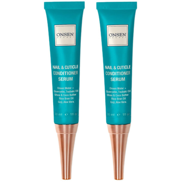 Onsen Nail and  Cuticle Cream Treatment w Japanese Tsubaki Jojoba and Lavender Oil Shea Butter  Strengthens Nails Softens Cuticles  Daily Repair Care