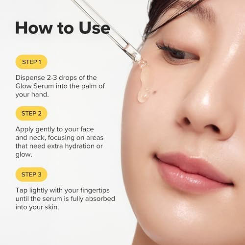 Beauty of Joseon Glow Serum Propolis and Niacinamide Hydrating Facial Soothing Moisturizer for Irritated Uneven Skin Tone, Korean Skin Care