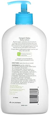 Cetaphil Baby Daily Lotion with Organic Calendula  Sweet Almond and Sunflower