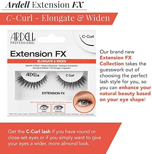 Ardell Extension Fx   False Eye Lashes To Elongate and  Widen Eyes