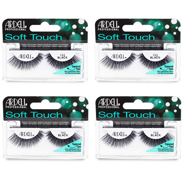 Ardell Soft Touch Lashes  Natural Looking Tapered Tip False Eyelashes Full Volume Easy Application
