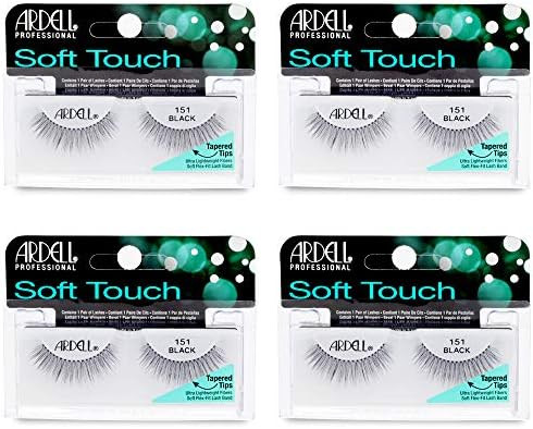 Ardell Soft Touch Lashes  Natural Looking Tapered Tip False Eyelashes Full Volume Easy Application